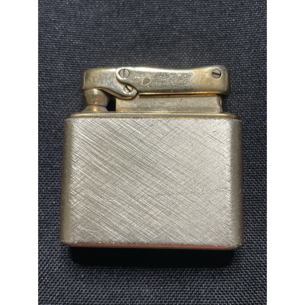 Vintage Colibri Monogas Lighter West Germany Pat Pending Brushed Metal